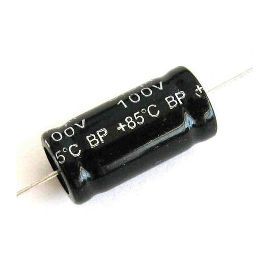 Condensatore elettrolitico assiale 5,6UF 100V non polarizzato