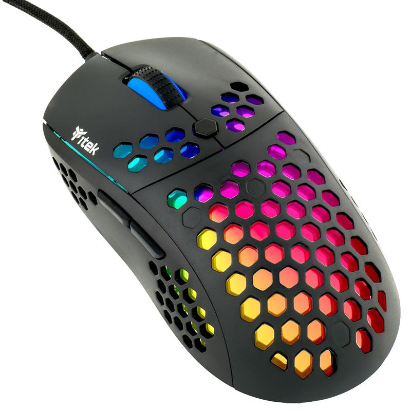 MOUSE GAMING G71 USB SENSORE P3327 6 TASTI RGB NIDO D'APE (ITMGG71)