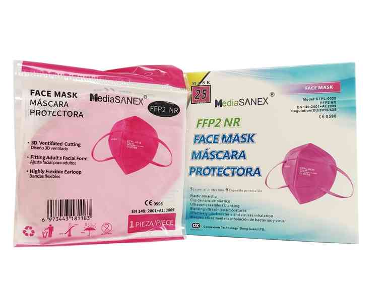 MASCHERINA PROTETTIVA FFP2 CTPL-0020 TIFFANY (APSMAMDX0002) - CONF. 25 PEZZI FUC