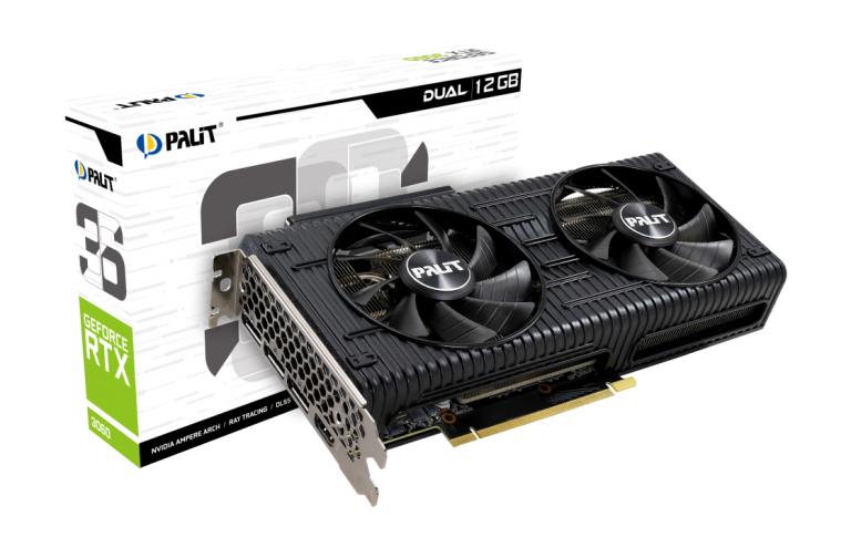 SCHEDA VIDEO GEFORCE RTX 3060 DUAL 12 GB (NE63060019K9-190AD)