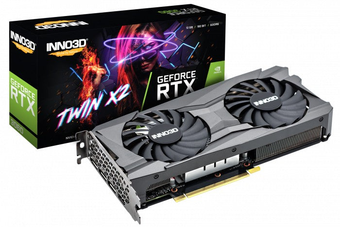 SCHEDA VIDEO GEFORCE RTX 3060 TWIN X2 12 GB (N30602-12D6-119032AH)