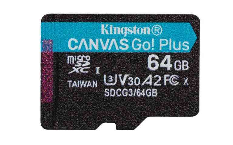 TRANS FLASH 64 GB CANVAS GO PLUS (SDCG3/64GBSP) CLASS 10 (SENZA ADATTATORE)