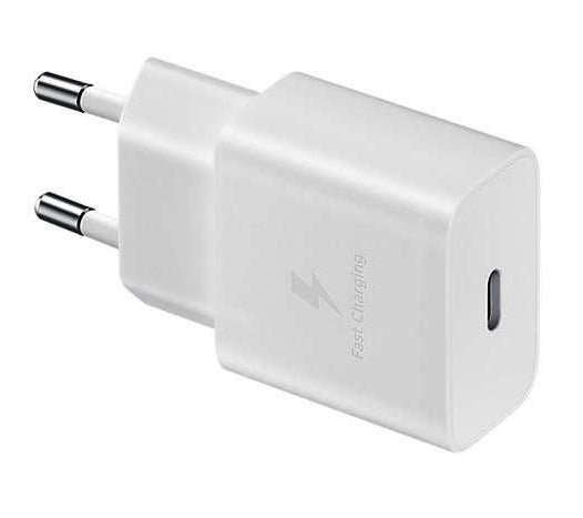 CARICABATTERIE USB-C 15W FAST CHARGE (EP-T1510XWEGEU) BIANCO CON CAVO