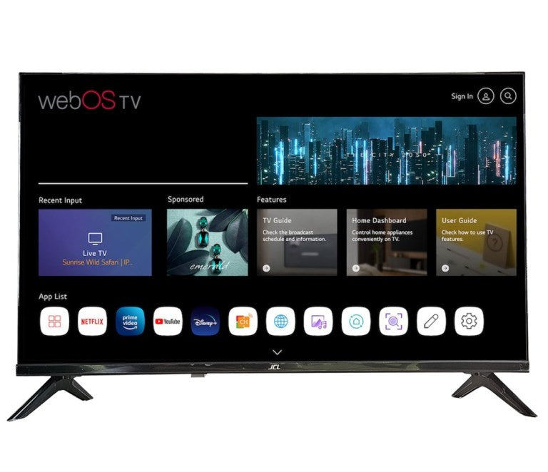 TV LED 32" JCL32RWHD HD SMART TV WIFI DVB-T2 WEBOS