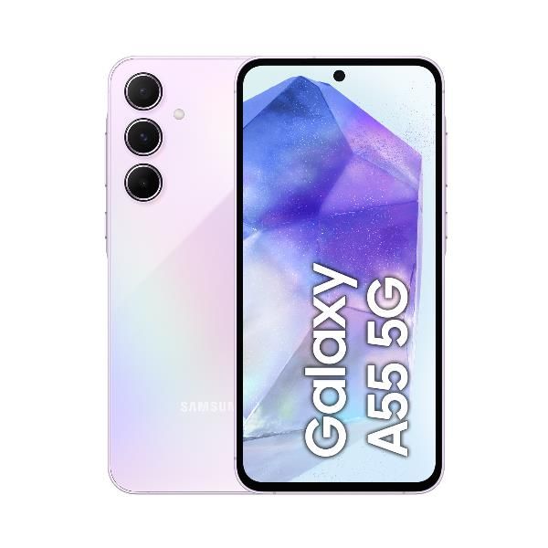 SMARTPHONE GALAXY A55 128GB 5G LAVENDER LAVANDA (SM-A556BLVAEUE)