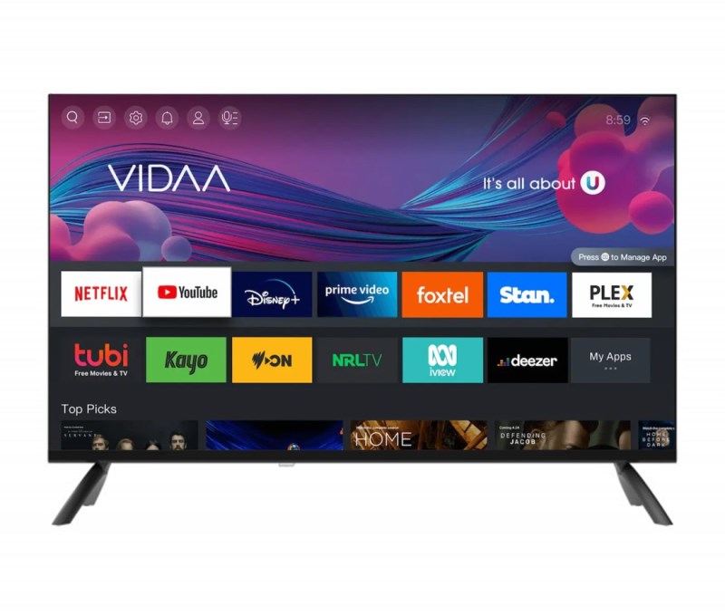 TV LED 32" AKTV3234S HD SMART TV VIDAA WIFI DVB-T2
