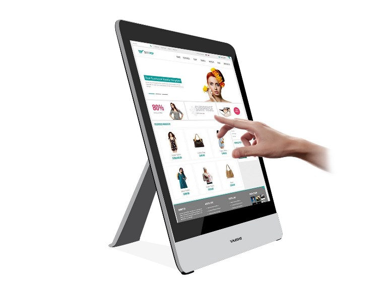 PC LCD 21.5" ALL IN ONE FLORENCE I5-12450 8/256 TOUCH WINDOWS 11 PRO NERO (AY215