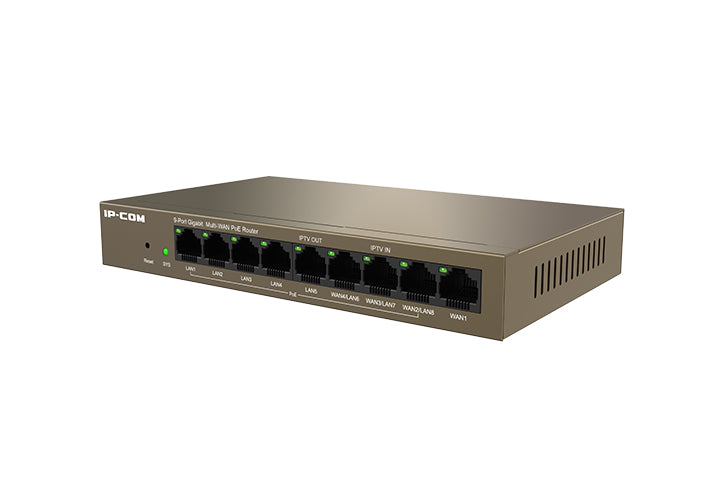SWITCH RETE 9 PORTE POE 95W GESTITO DA CLOUD M20-8G-POE