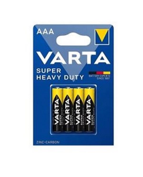 BATTERIE MINISTILO SUPER HEAVY DUTY AAA CONF.4 PZ