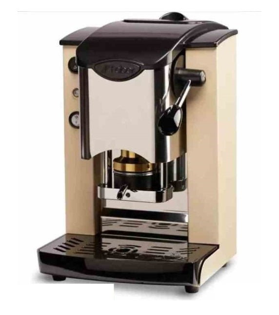 MACCHINA DA CAFFE' A CIALDE PLAST SLOT INOX SABBIA ABS NERO (SISABNBASOTT)