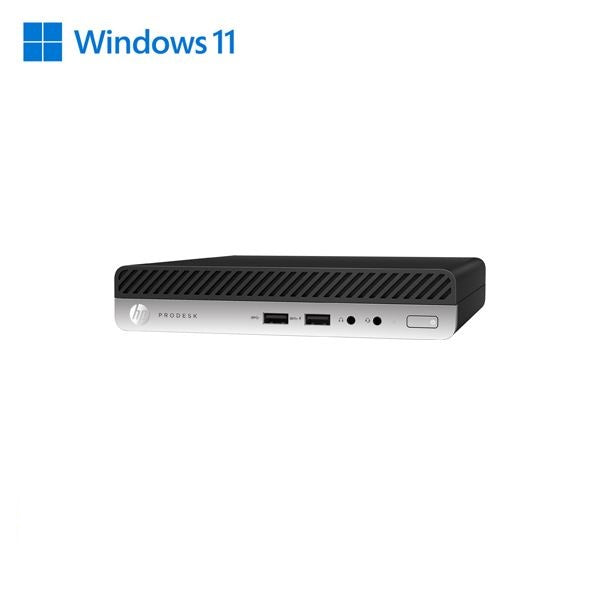 PC HP 400 G4 MINI PC INTEL CORE I5-8 GEN 8GB 256GB SSD WINDOWS 11 PRO - RICONDIZ