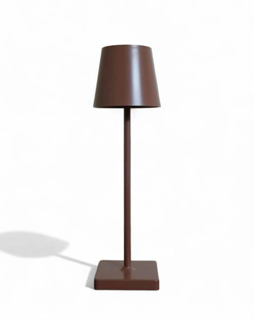 LAMPADA DA TAVOLO LED DESK LAMP MARRONE