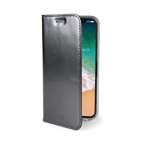 CELLY APPLE iPHONE X CUSTODIA AD AGENDA COLORE NERO