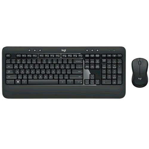 LOGITECH MK540 TASTIERA + MOUSE WIRELESS LAYOUT ITALIANO BIANCO NERO