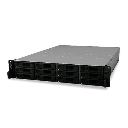 SYNOLOGY RS3618XS NAS CHASSIS RACK 2U 12BAY HDD/SSD SATA FORMATO 2.5"/3.5" COLOR