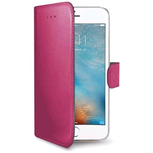 CELLY APPLE iPHONE 7 CUSTODIA IN ECOPELLE COLORE ROSA