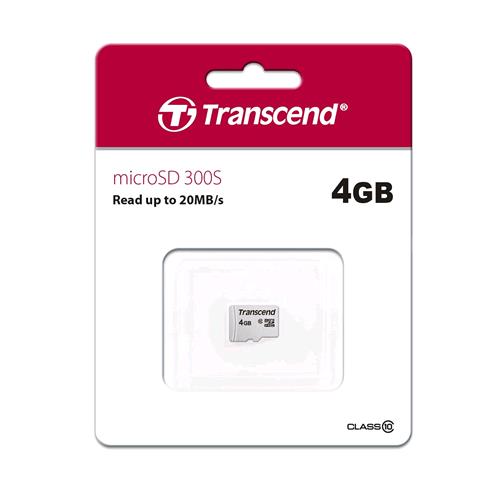 TRANSCEND MICRO SDHC 4GB CLASSE 10