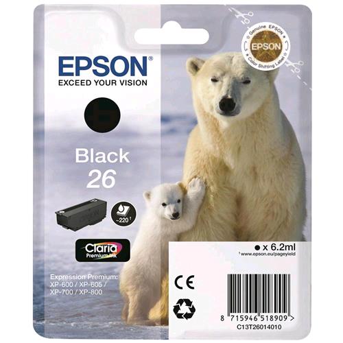 EPSON 26 CARTUCCIA NERO