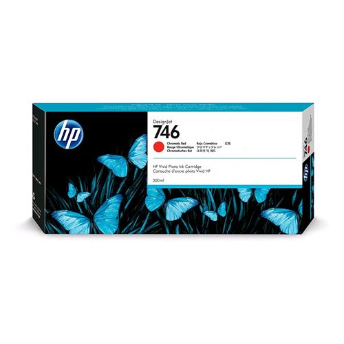 HP 746 CARTUCCIA INK-JET 300 ML ROSSO CROMATICO