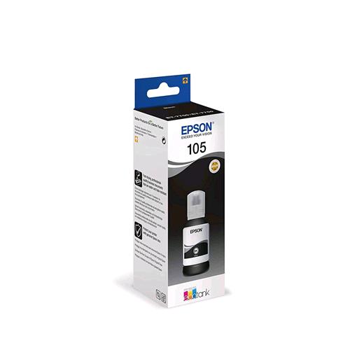 EPSON 105 FLACONE ECOTANK 140 ML NERO
