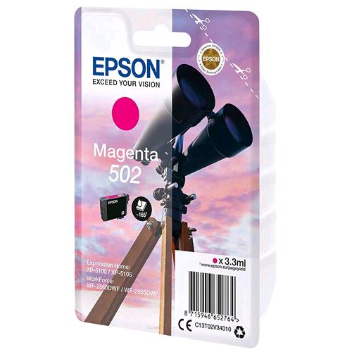 EPSON 502 CARTUCCIA INK 3.3 ML MAGENTA