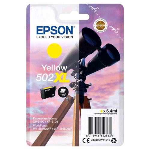 EPSON 502 XL CARTUCCIA INK 6.4 ML GIALLO