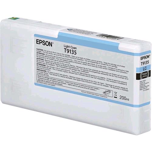 EPSON T9135 CARTUCCIA INK 200 ML CIANO CHIARO