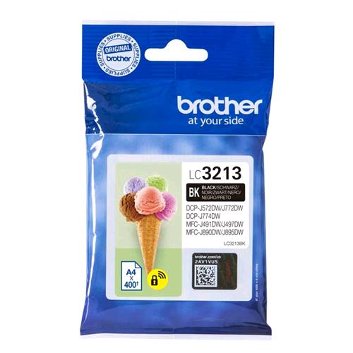 BROTHER LC-3213BK CARTUCCIA NERO PER DCP-J772DW / DCP-J774DW / MFC-J890DW / MFC-