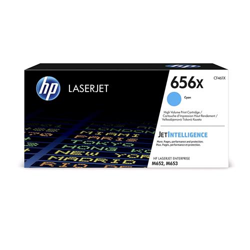 HP 656X TONER CIANO PER COLOR LASERJET ENTERPRISE M652DN - M652N - M653DN - M653