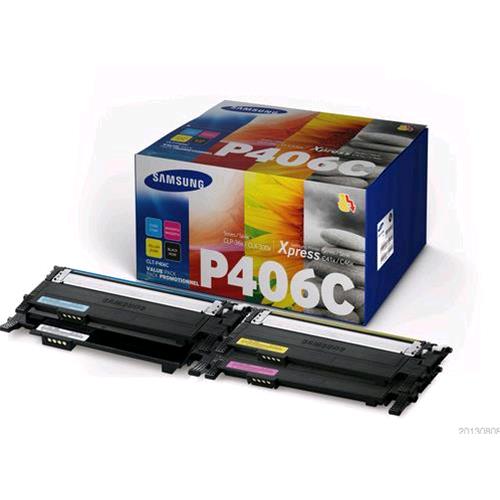 SAMSUNG CLT-P406C MULTIPACK TONER NERO + CIANO + MAGENTA + GIALLO (SU375A)