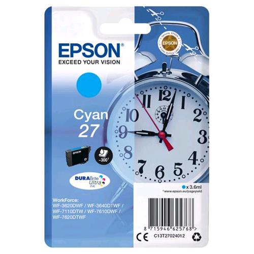 EPSON T27024012 INK CIANO WF36XX/WF76XX