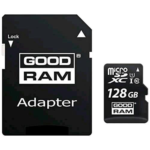 GOODRAM MICRO SD 128GB + ADATTATORE CLASSE 10