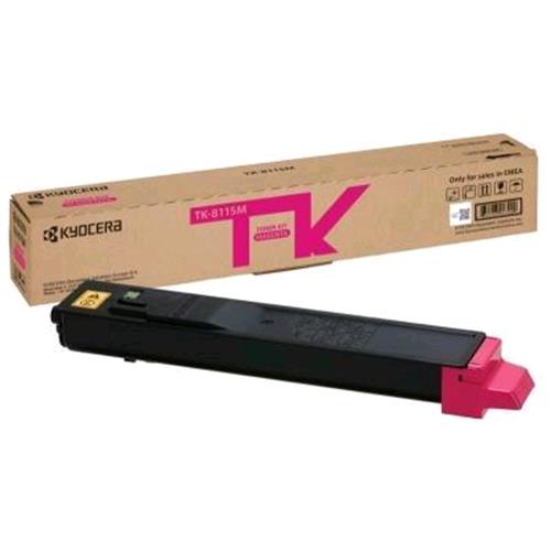 KYOCERA TK-8115M TONER MAGENTA ECOSYS M8124 6.000 PAGINE