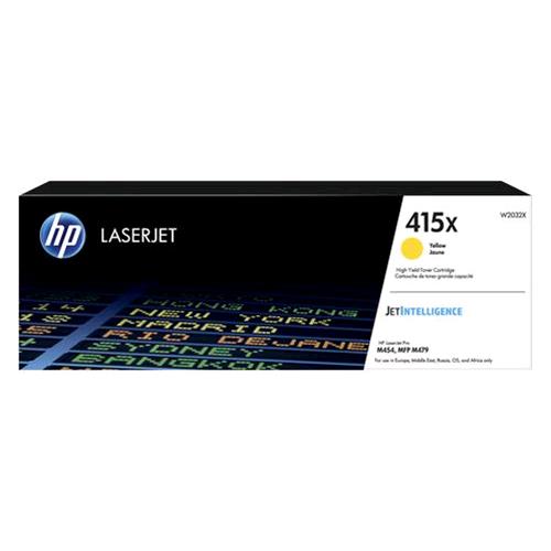 HP 415X TONER GIALLO 6.000 PAGINE