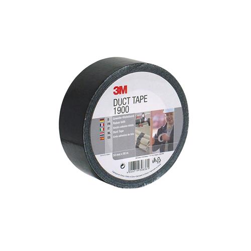 3M DUCT TAPE 1900 NASTRO TELATO 50MMx50M COLORE NERO