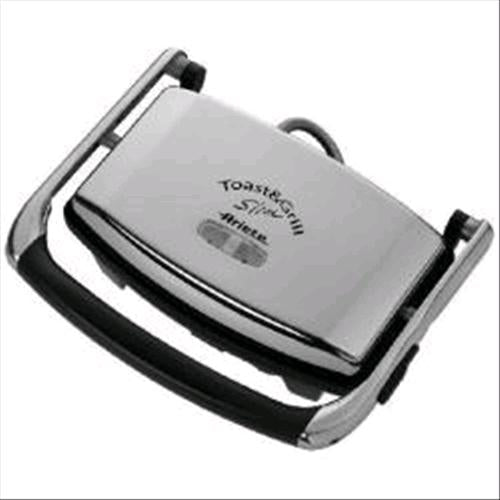 ARIETE TOAST & GRILL SLIM PIASTRA ELETTRICA ANTIADERENTE 1.100 W COLORE GRIGIO