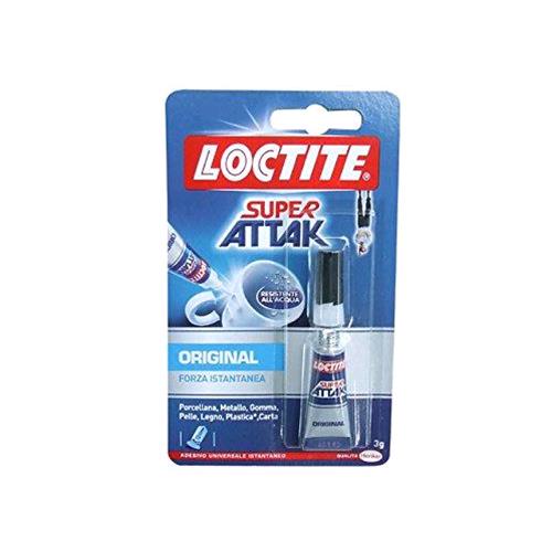 LOCTITE SUPER ATTAK ORIGINAL PLUS COLLA LIQUIDA TRASPARENTE 3GR