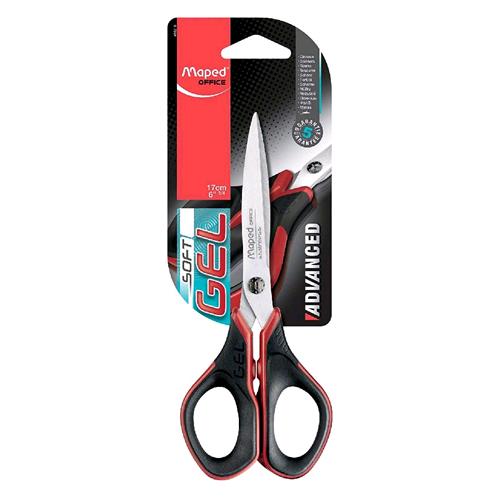 MAPED FORBICE ADVANCED GEL MULTIUSO LAME A PUNTA IN ACCIAIO 17 CM IMPUGNATURA IN