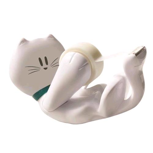 3M DISPENSER KITTY MAGIC 810 + 1 ROTOLO DI NASTRO ADESIVO 19MM X 8.5MT INVISIBIL