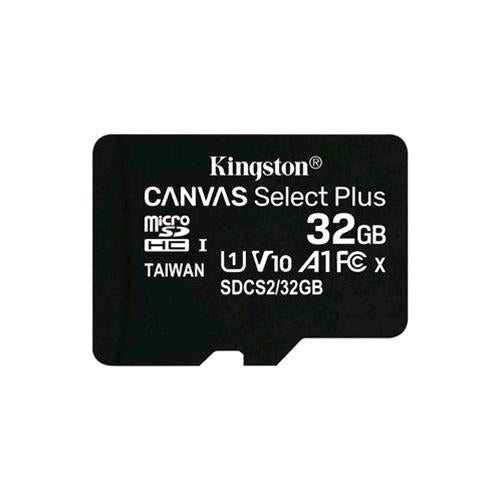 KINGSTON CANVAS SELECT PLUS 32GB MICRO SDHC CLASSE 10 UHS-I