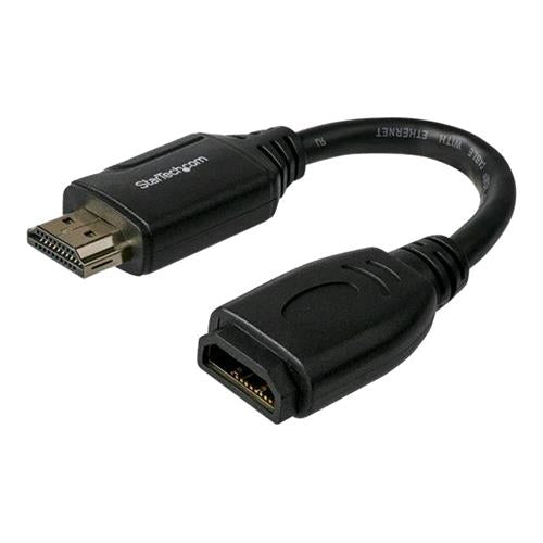 STARTECH HD2MF6INL CAVO HDMI 2.0 PROLUNGA SALVAPORTA DA 15 cm