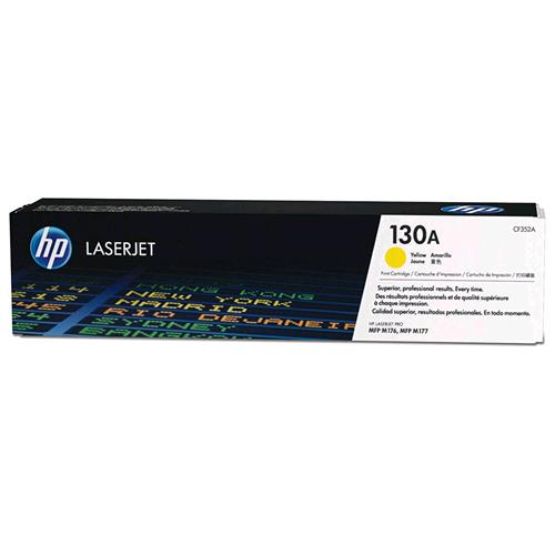 HP 130A TONER GIALLO PER COLOR LASERJET PRO MFP M176N- LASERJET PRO M177FW (CF35