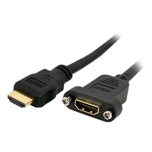 STARTECH CAVO HDMI ALTA VELOCITA' PER MONTAGGIO A PANNELLO HDMI (F) a HDMI (M) D