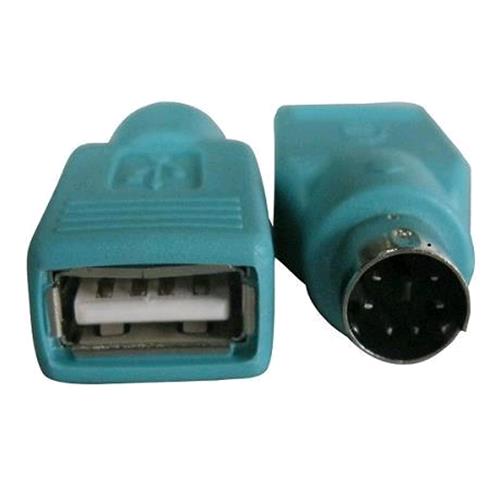 NILOX ADATTATORE CON CONNETTORI PS2 MASCHIO - USB FEMMINA
