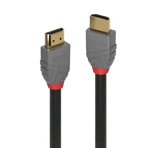 LINDY 36965 CAVO HDMI 4K HIGH SPEED ANTHRA LINE 5MT NERO GRIGIO