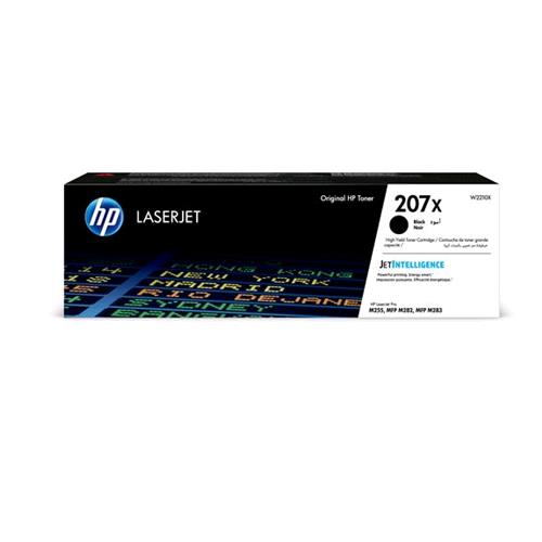 HP 207X TONER NERO ALTA RESA 2.450 PAGINE PER COLOR LASERJET PRO MFP M282NW, MFP