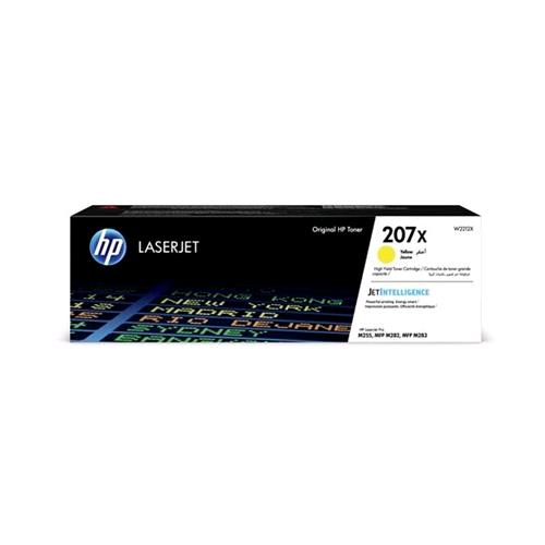 HP 207X TONER GIALLO ALTA RESA 2.450 PAGINE PER COLOR LASERJET PRO MFP M282NW, M