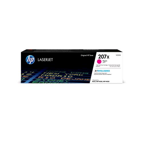HP 207X TONER MAGENTA ALTA RESA 2.450 PAGINE PER COLOR LASERJET PRO MFP M282NW,