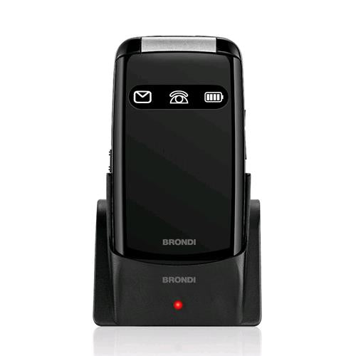 BRONDI AMICO FAVOLOSO DUAL SIM 2.8" CLAMSHELL ITALIA BLACK