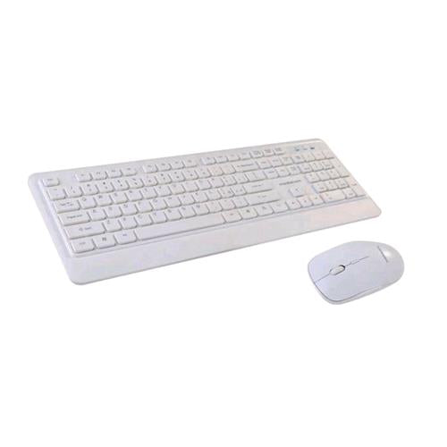 MEDIACOM M-MCK971 KIT TASTIERA E MOUSE WIRELESS 2.4 GHZ WHITE